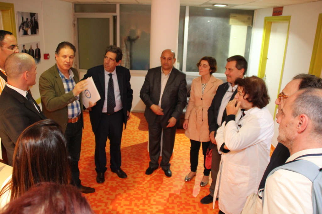 visita delegazione Gaslini al Bechir Hamza
